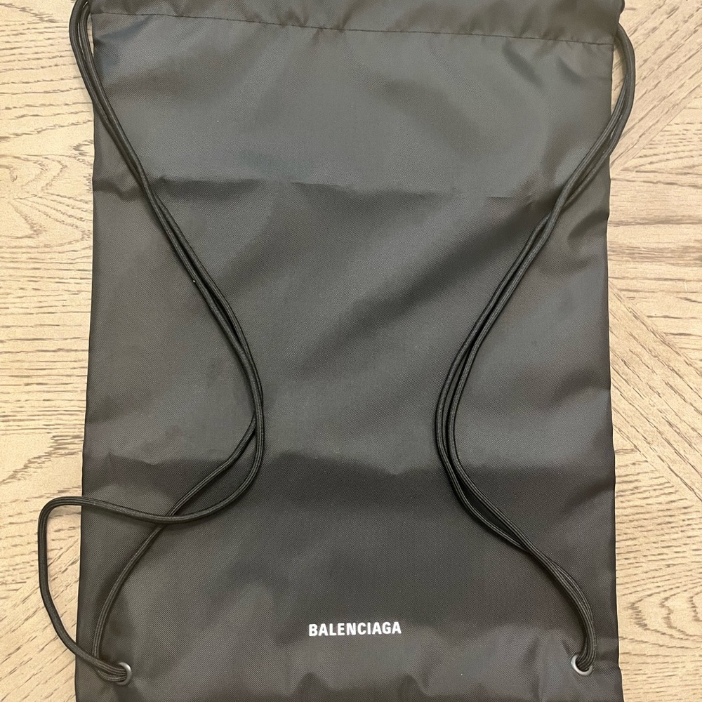 Balenciaga drawstring backpack